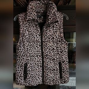 Ashley By 26 International Leopard Print Vest